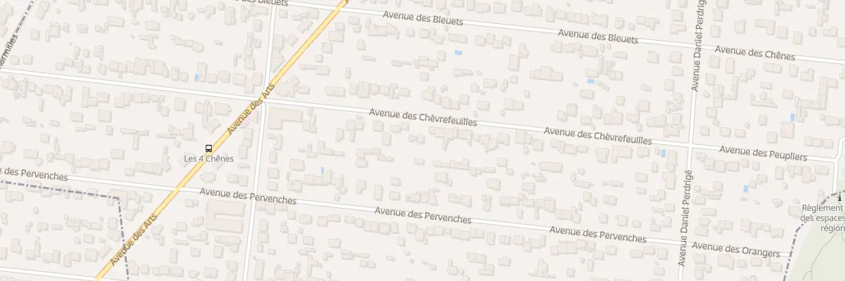 Plan du 57 Av des Chèvrefeuilles à Montfermeil