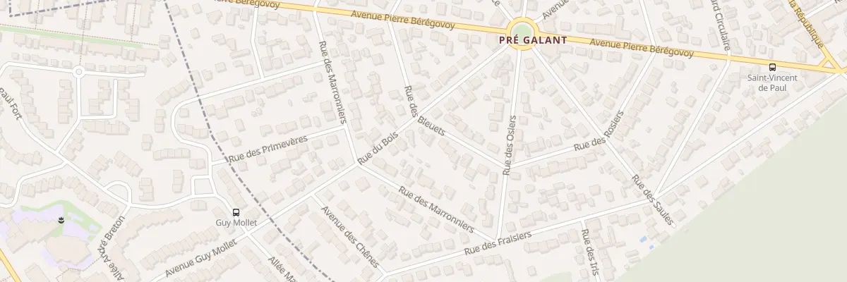 Plan du 24 Rue des Bleuets à Villepinte