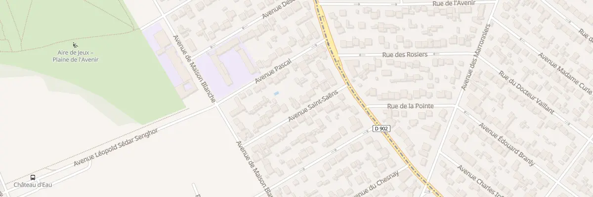 Plan du 15 Av Saint-saens à Neuilly-sur-Marne