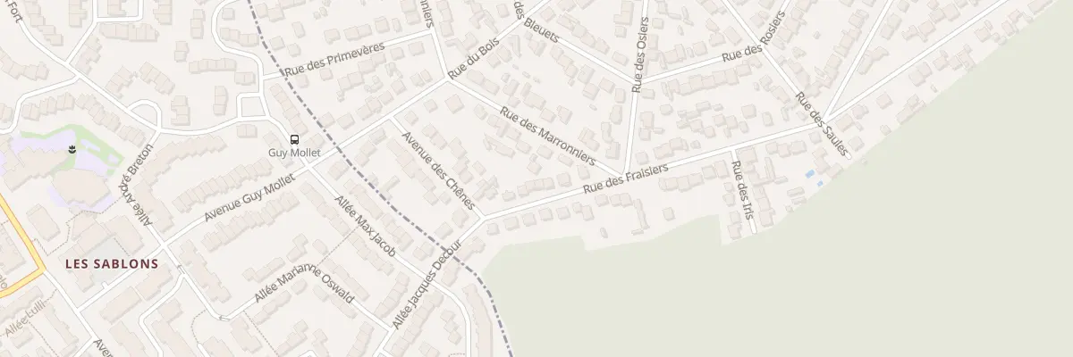 Plan du 60 Rue des Fraisiers à Villepinte