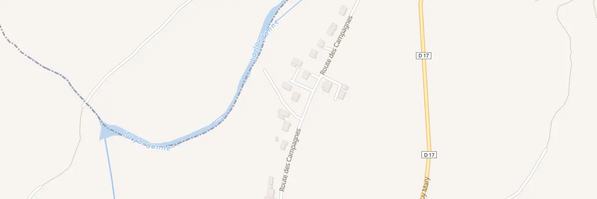 Plan du 11B Rte des Campagnes à Velzic