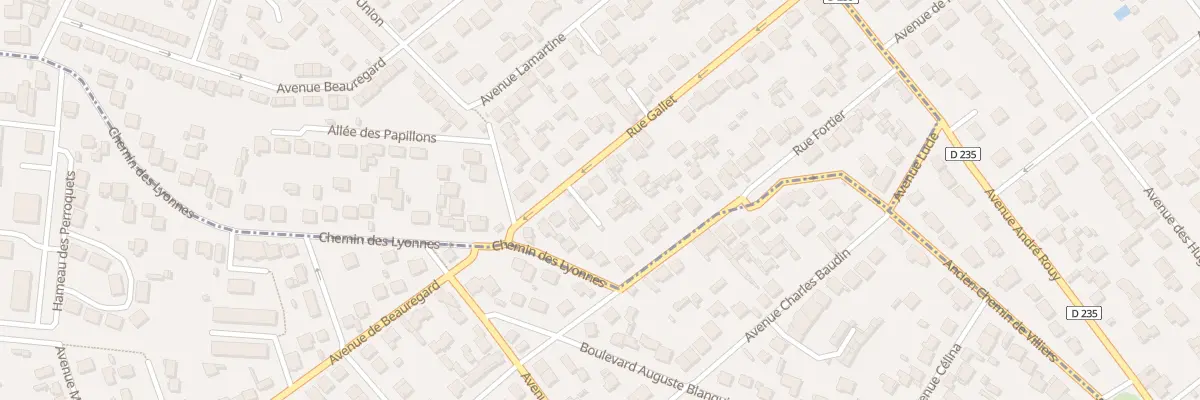 Plan du 27 Rue Gallet à Villiers-sur-Marne