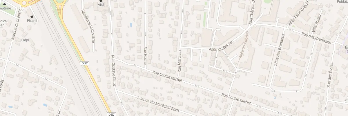 Plan du 26 Rue Marceau à Combs-la-Ville