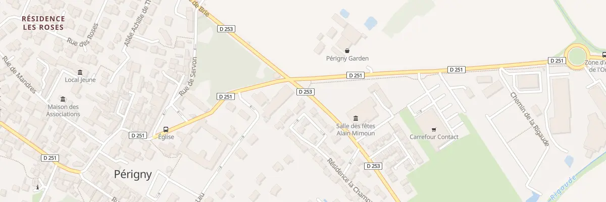 Plan du 8 Res la Champagne à Périgny