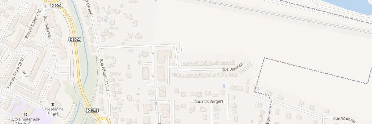 Plan du 213 Rue Barbara à Saint-Fargeau-Ponthierry