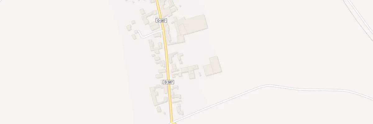 Plan du 11 Rue d’En Haut à Godenvillers