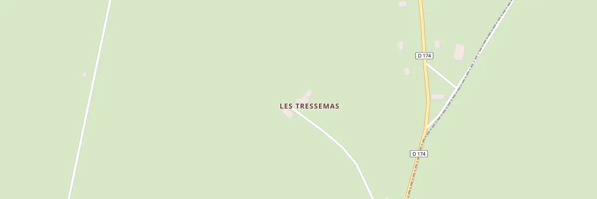 Plan du 234 All de la Loge des Tressemas à Arpheuilles