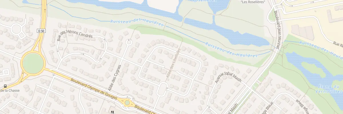 Plan du 20 Rue du Geai des Chênes à Lieusaint