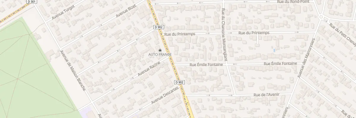 Plan du 52 Rue Emile Fontaine à Gagny