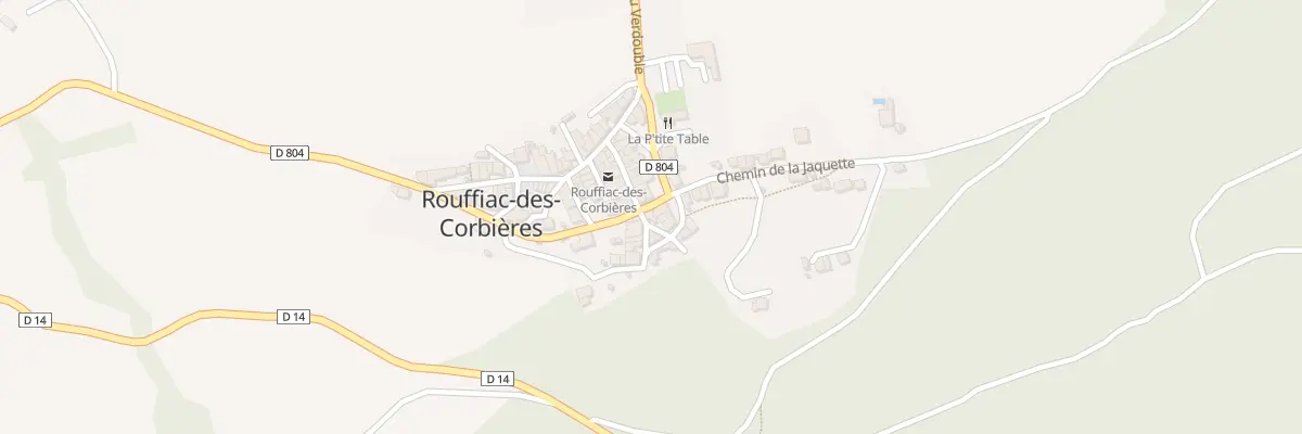 Plan du 8 Av St Felix à Rouffiac-des-Corbières