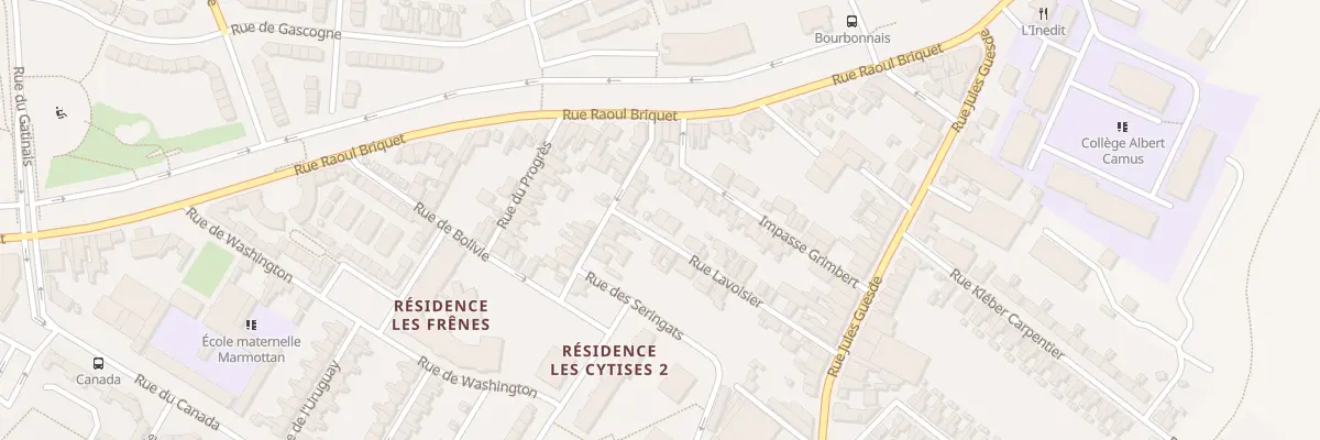 Plan du 156 Rue Lavoisier à Bruay-la-Buissière