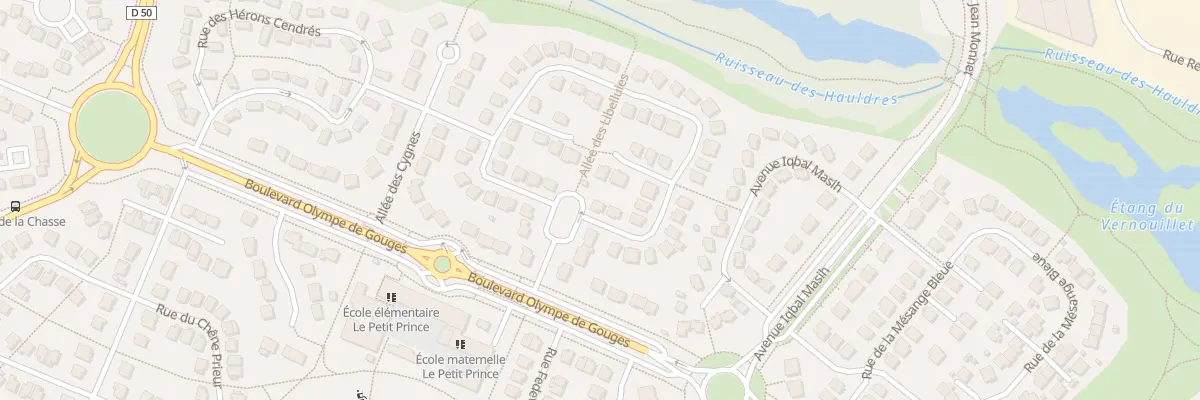 Plan du 1 Rue de la Caille des Bles à Lieusaint