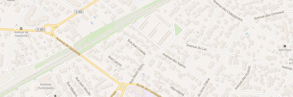 Plan du 4 Rue Jean Cotelle à Villiers-sur-Marne