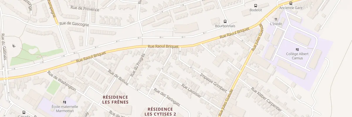 Plan du 764 Rue Raoul Briquet à Bruay-la-Buissière