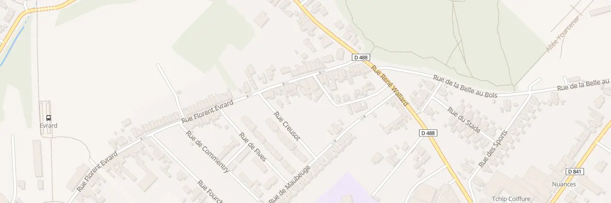 Plan du 738 Rue Florent Evrard à Bruay-la-Buissière