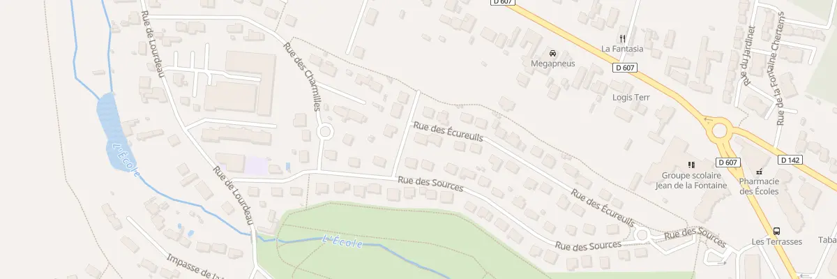 Plan du 3 Rue des Verdiers à Pringy