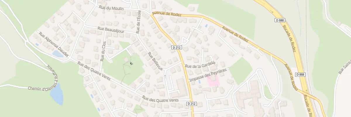Plan du 20 Rue des Peyrières à Olemps
