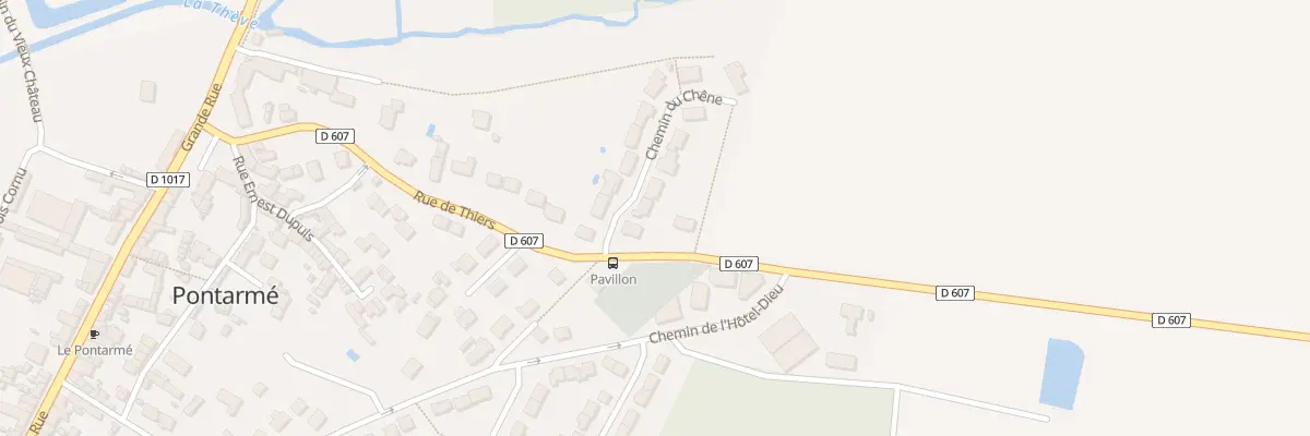 Plan du 4 Che du Chene à Pontarmé
