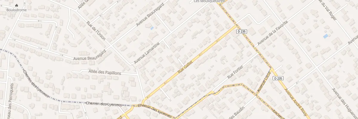 Plan du 22B Rue Gallet à Villiers-sur-Marne