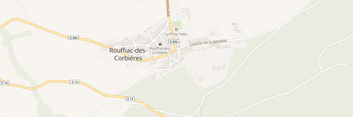 Plan du 3 Rue des Rosiers à Rouffiac-des-Corbières
