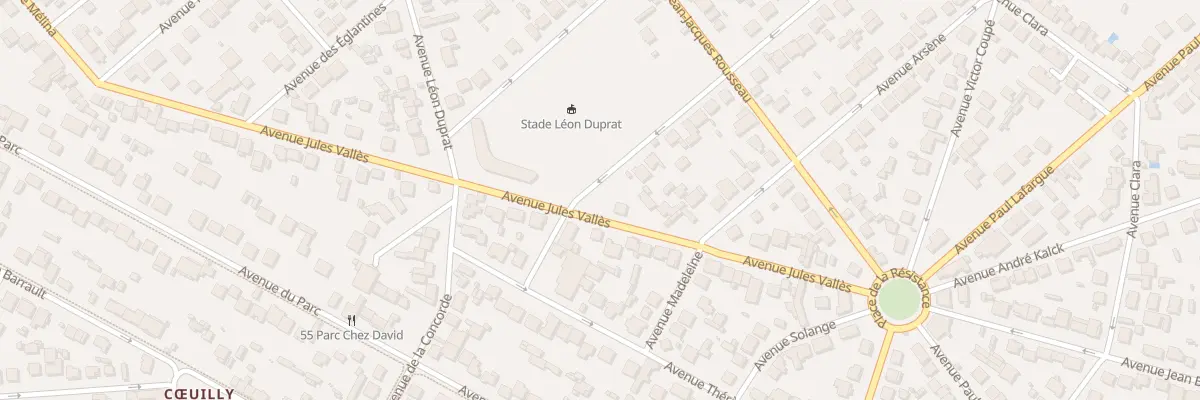Plan du 33 Av Jules Vallès à Champigny-sur-Marne