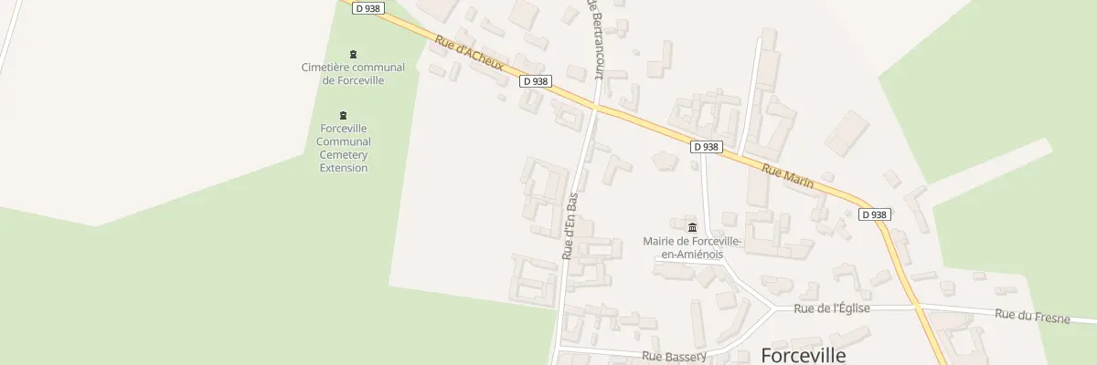 Plan du 4 Rue d’En Bas à Forceville