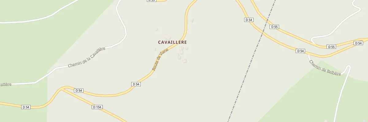 Plan du 5109 Cavaillere à Espérausses