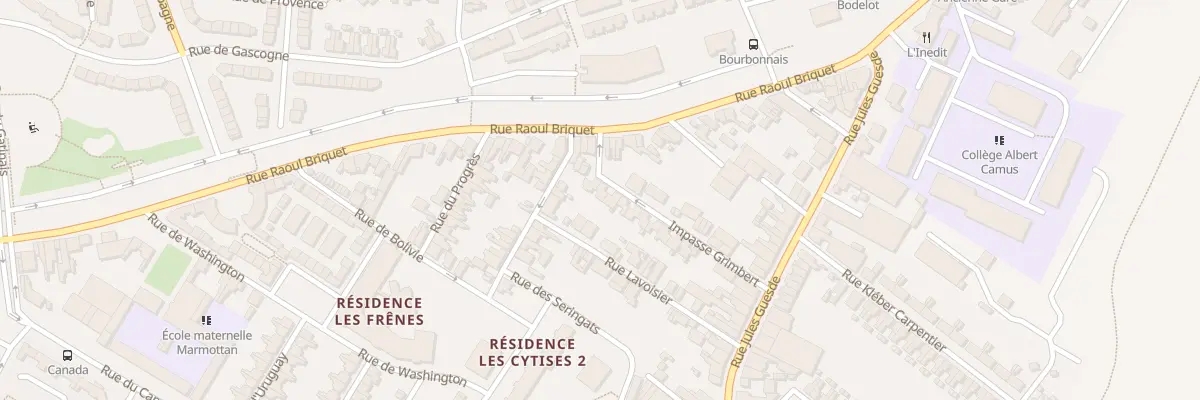 Plan du 42 Imp Grimbert à Bruay-la-Buissière