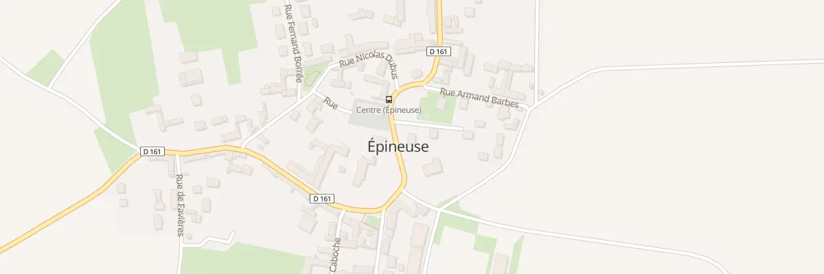 Plan du 1 Rue Spuller à Épineuse