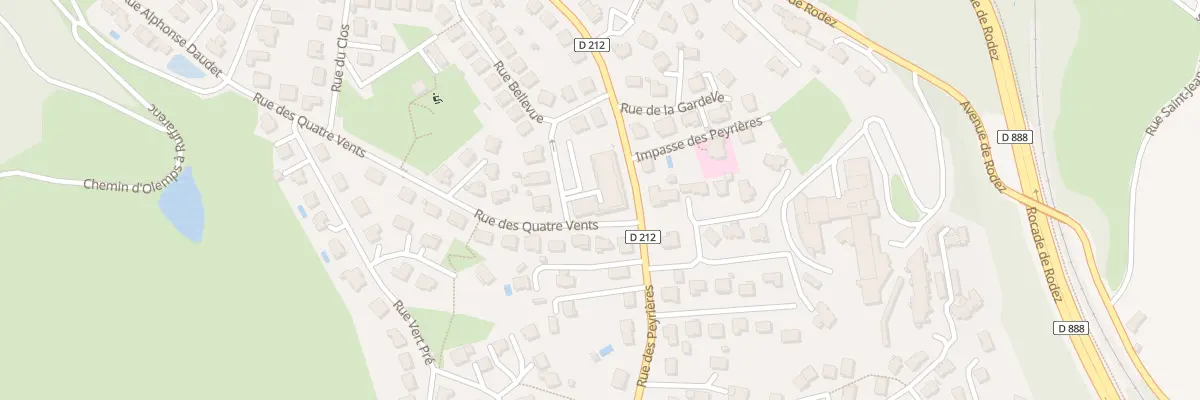 Plan du 2 Rue des Rosiers à Olemps