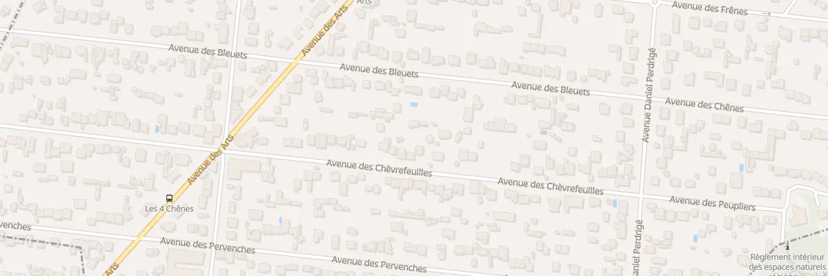 Plan du 52 Av des Chèvrefeuilles à Montfermeil