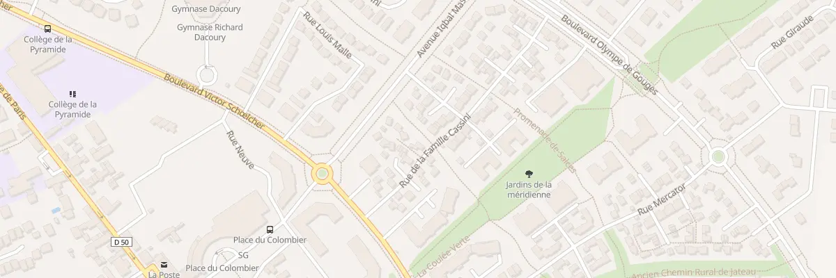 Plan du 21 Rue de la Famille Cassini à Lieusaint