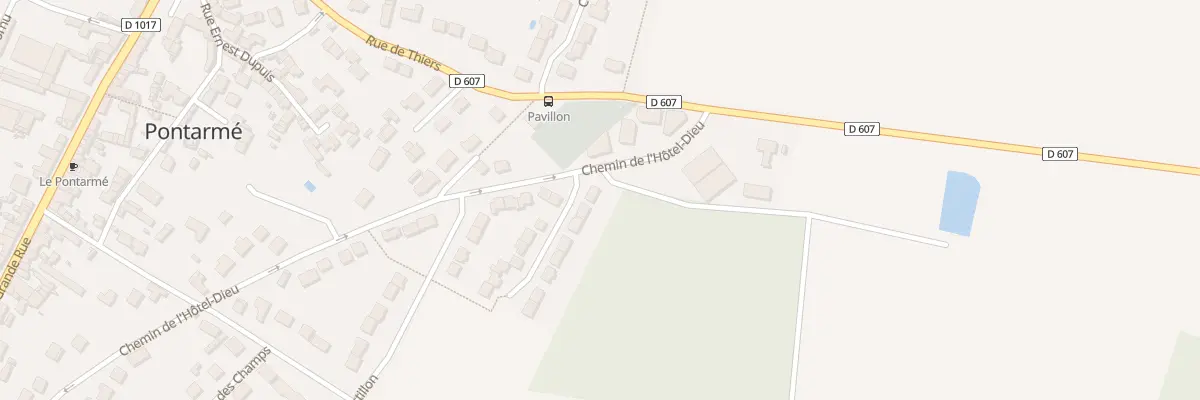 Plan du 2 Rue des Coquelicots à Pontarmé