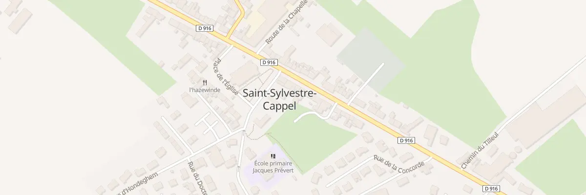 Plan du 38 Rte Nationale à Saint-Sylvestre-Cappel