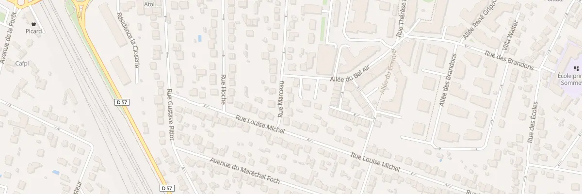Plan du 27 Rue Marceau à Combs-la-Ville
