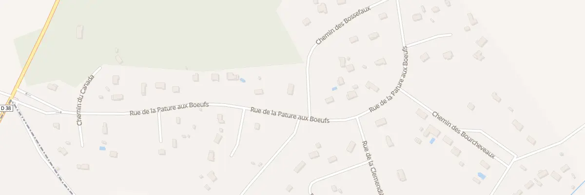 Plan du 24 Che des Bossefaux à Chailly-en-Gâtinais