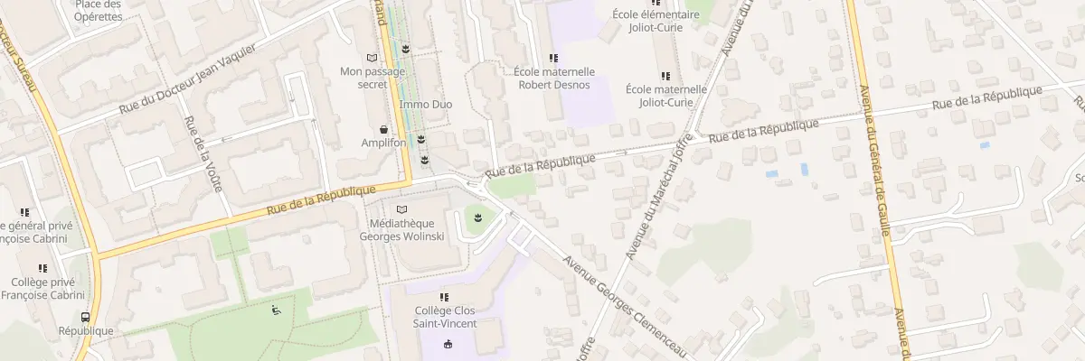 Plan du 48 Rue de la République à Noisy-le-Grand