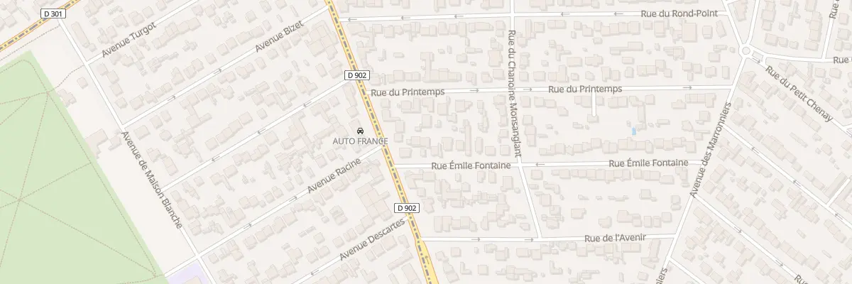 Plan du 48 Rue Emile Fontaine à Gagny