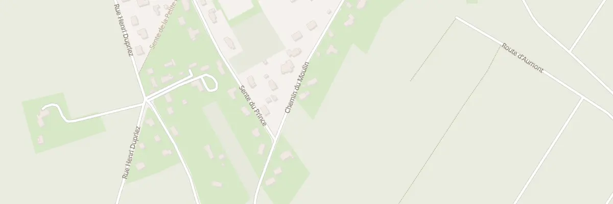 Plan du 15B Che du Moulin à Aumont-en-Halatte