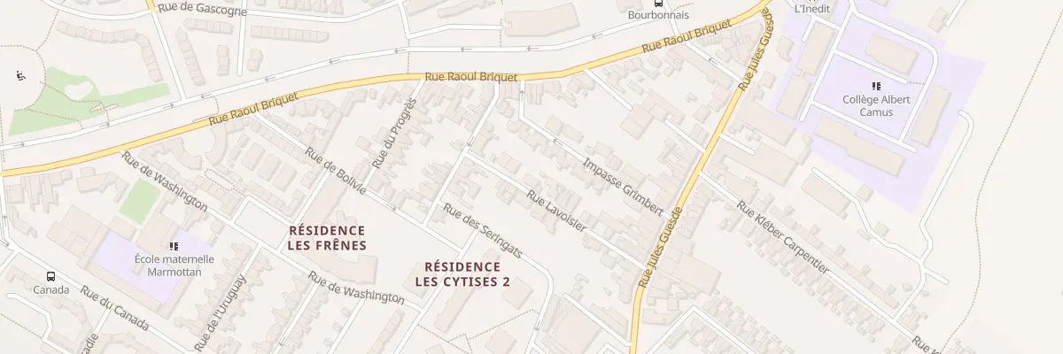Plan du 126 Rue Lavoisier à Bruay-la-Buissière