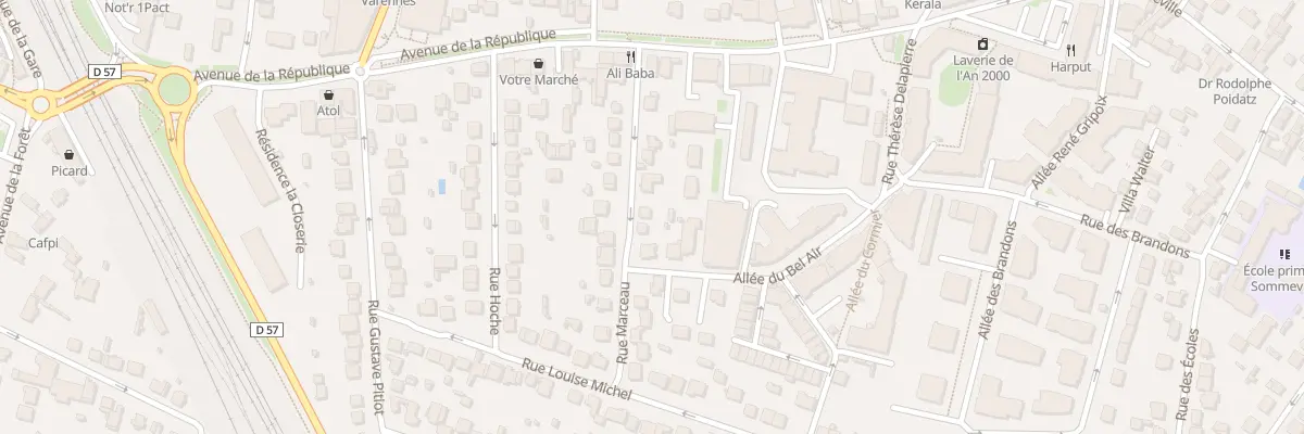 Plan du 15 Rue Marceau à Combs-la-Ville