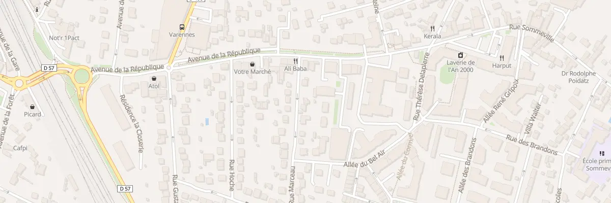 Plan du 7 Rue Marceau à Combs-la-Ville