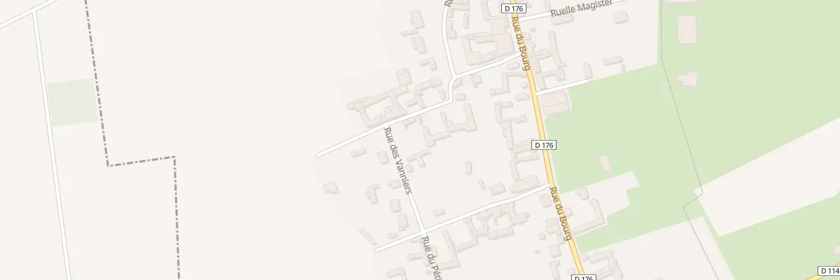 Plan du 7 Rue des Bergers à Bertrancourt