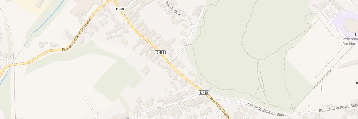 Plan du 488 Rue d’Aire à Bruay-la-Buissière