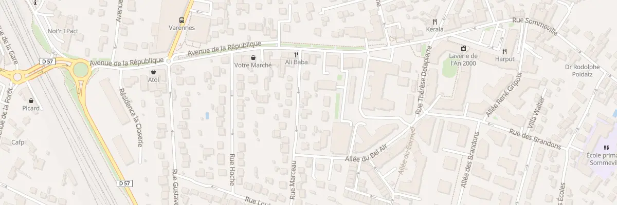 Plan du 9 Rue Marceau à Combs-la-Ville
