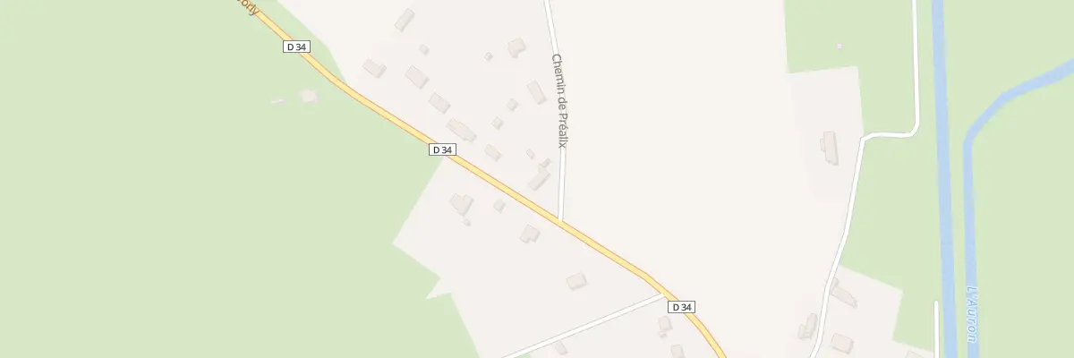 Plan du 30 Rte de Vorly à Dun-sur-Auron