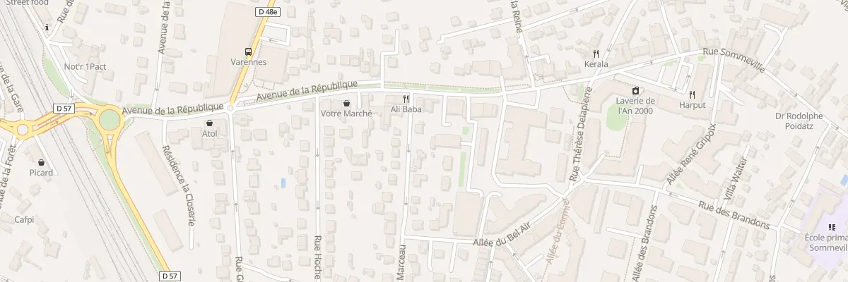 Plan du 5 Rue Marceau à Combs-la-Ville