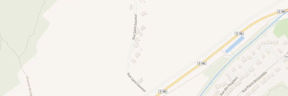 Plan du 232 Rue Saint Sauveur à Bruay-la-Buissière