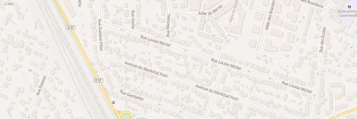 Plan du 38 Rue Louise Michel à Combs-la-Ville