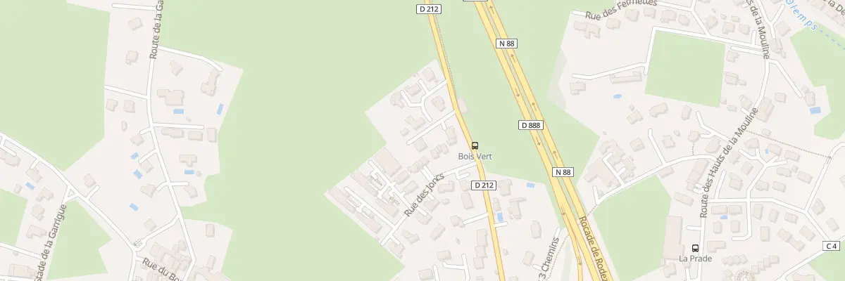 Plan du 18 Rte de Bois Vert à Olemps